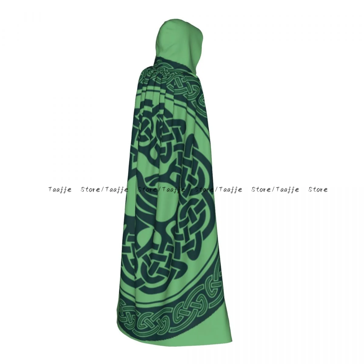 

Unisex Halloween Cloak Tree Of Life Cape Hooded Medieval Costume Witch Wicca Vampire