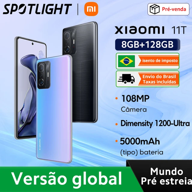 VAT Include Global Version Xiaomi 11T Dimensity 1200-Ultra Octa Core 67W  Charging 108MP Camera 5000mAh Battery 120Hz