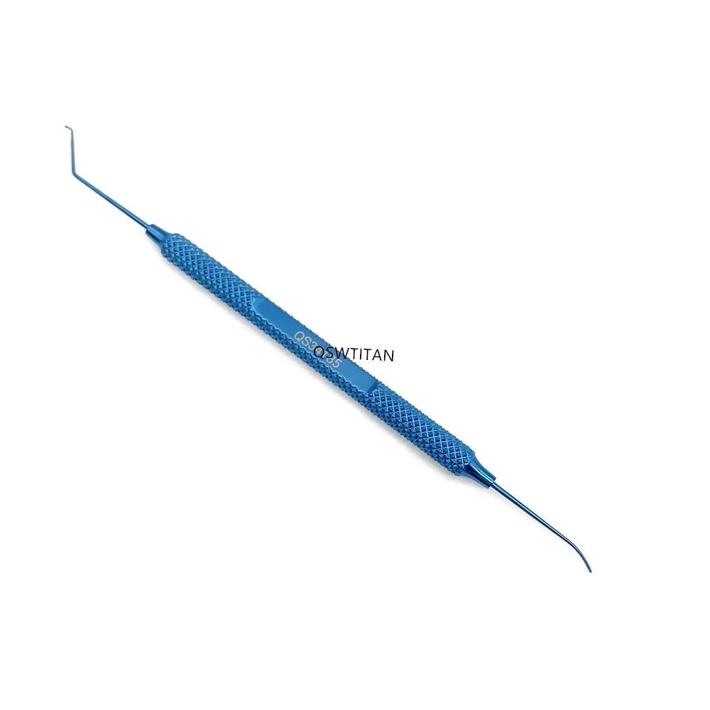 Double-end Hook Sinskey Nucleus Spatula Intracapsular Manipulator Titanium Ophthalmic Surgical Instrument