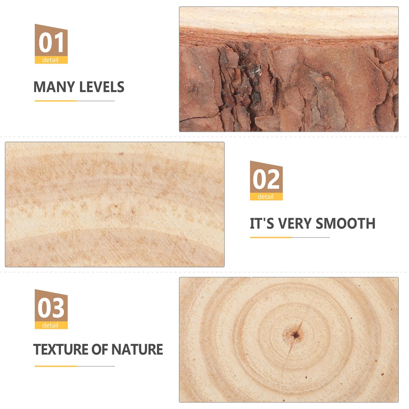 

1pc Wood Chips Rounds DIY Decor Unfinished Wooden Circles Centerpiece Craft Supplies Lightweight Smooth for Paintings