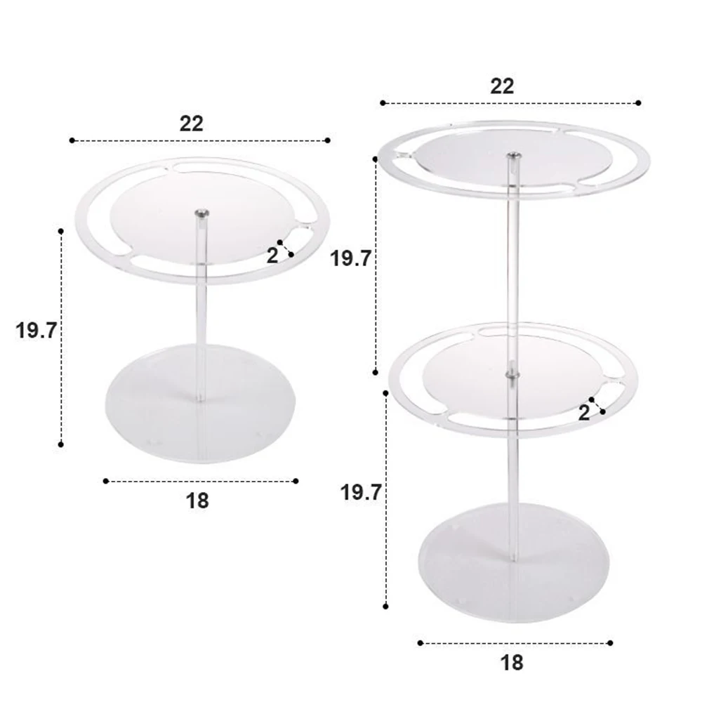 Boîte d'exposition de pendentif Labubu de 18 Cm, boîte rotative transparente en peluche de poupée, boîte aveugle, présentoir de rangement, cadeaux pour filles