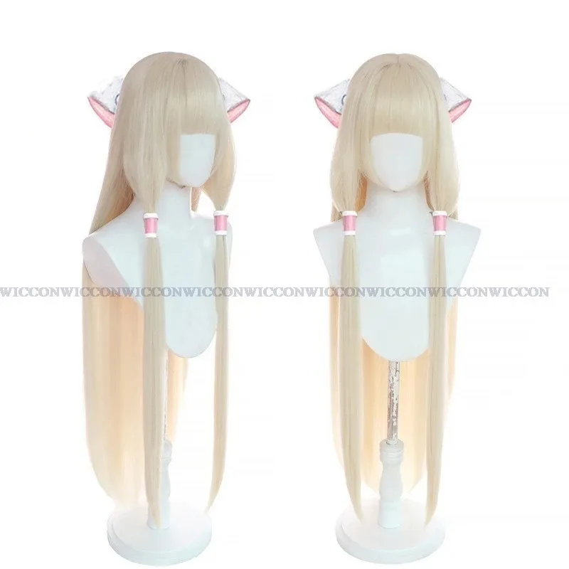 Ss13Anime Chobits-Disfraz de Cosplay, peluca Chi, vestido de sirvienta rosa, accesorios de Lolita, traje Sexy Kawaii para fiesta de cumpleaños y Halloween