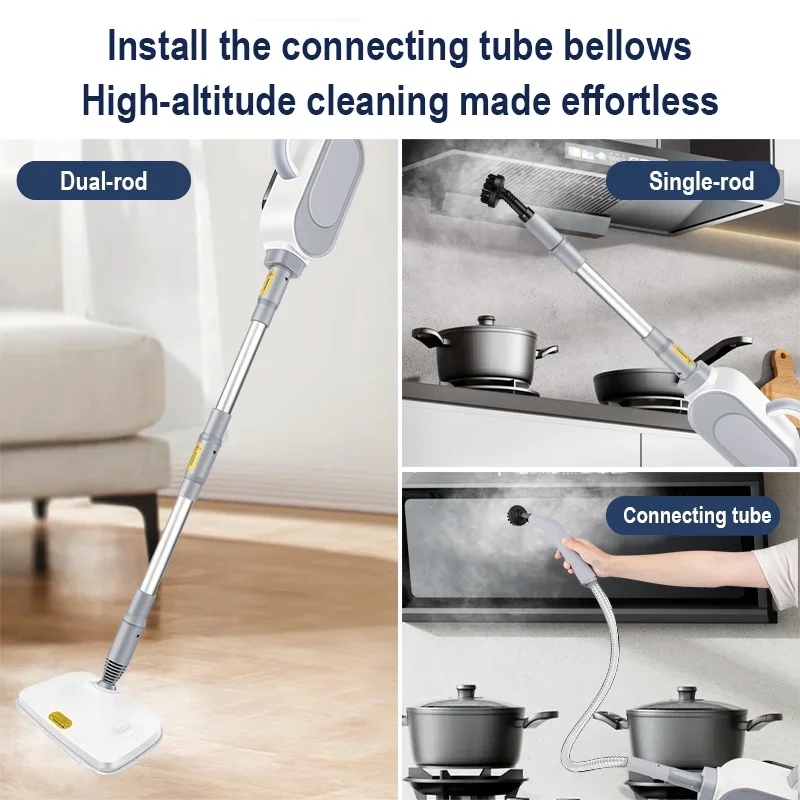 Multi-Function Steam Cleaner High Pressure Handheld Steam Mop for Floor Cleaning Electric Carpet Cleaner Household Vacuum Clean