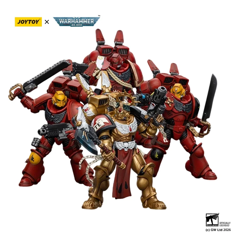 

In Stock JOYTOY Warhammer 40K Blood Angels Chapter Commander Dante 1/18 JT4997 Fully Articulated Collectible Action Figure