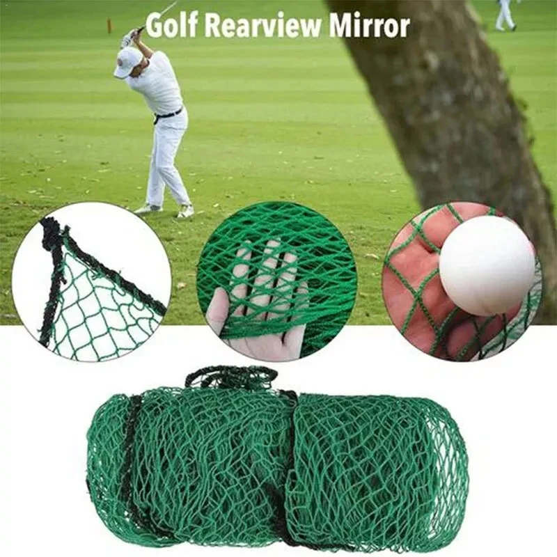 New Golf Net Professional Wear Resistant HDPE Sport Training Standard Net Golf Driving Hitting Net For Indoor Training image 4
