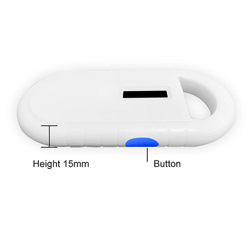 Portable RFID 11784/5 FDX-B & ID64 Animal Tag Microchip Reader Pet Dog Cat Fish ID Chip Scanner 134.2khz For Glass Tag Ear Tag