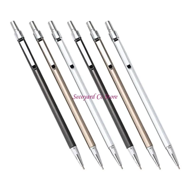 

N3UC Metal Drawing Mechanical Pencils Automatic Carpenter Pencils for Sketching