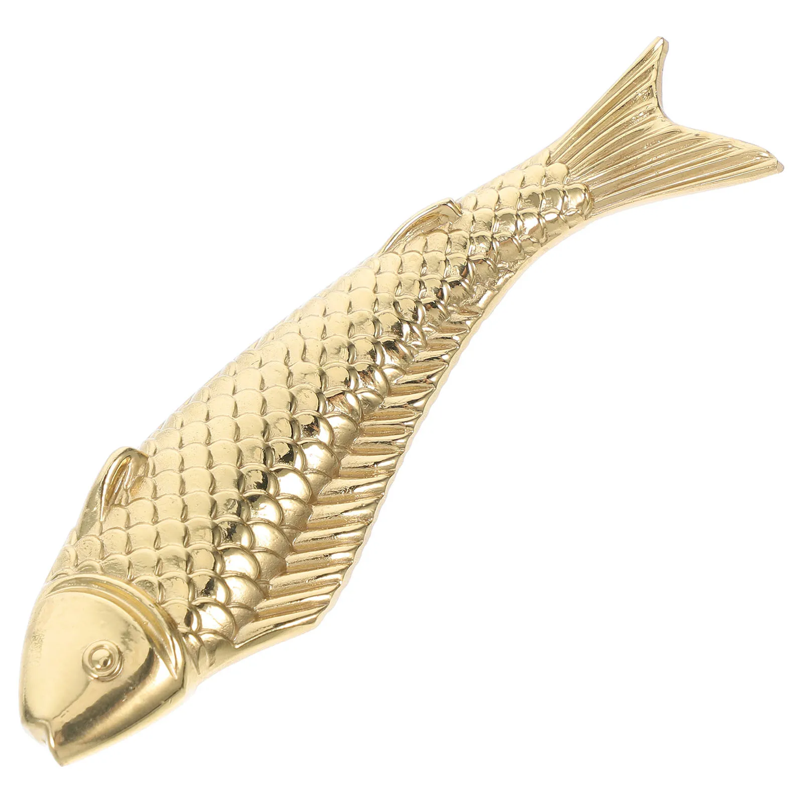 

Brass Fish Drawer Handles Decorative Knobs Vintage Cabinet Hardware for Drawer Closet Furniture Door Pull Interior
