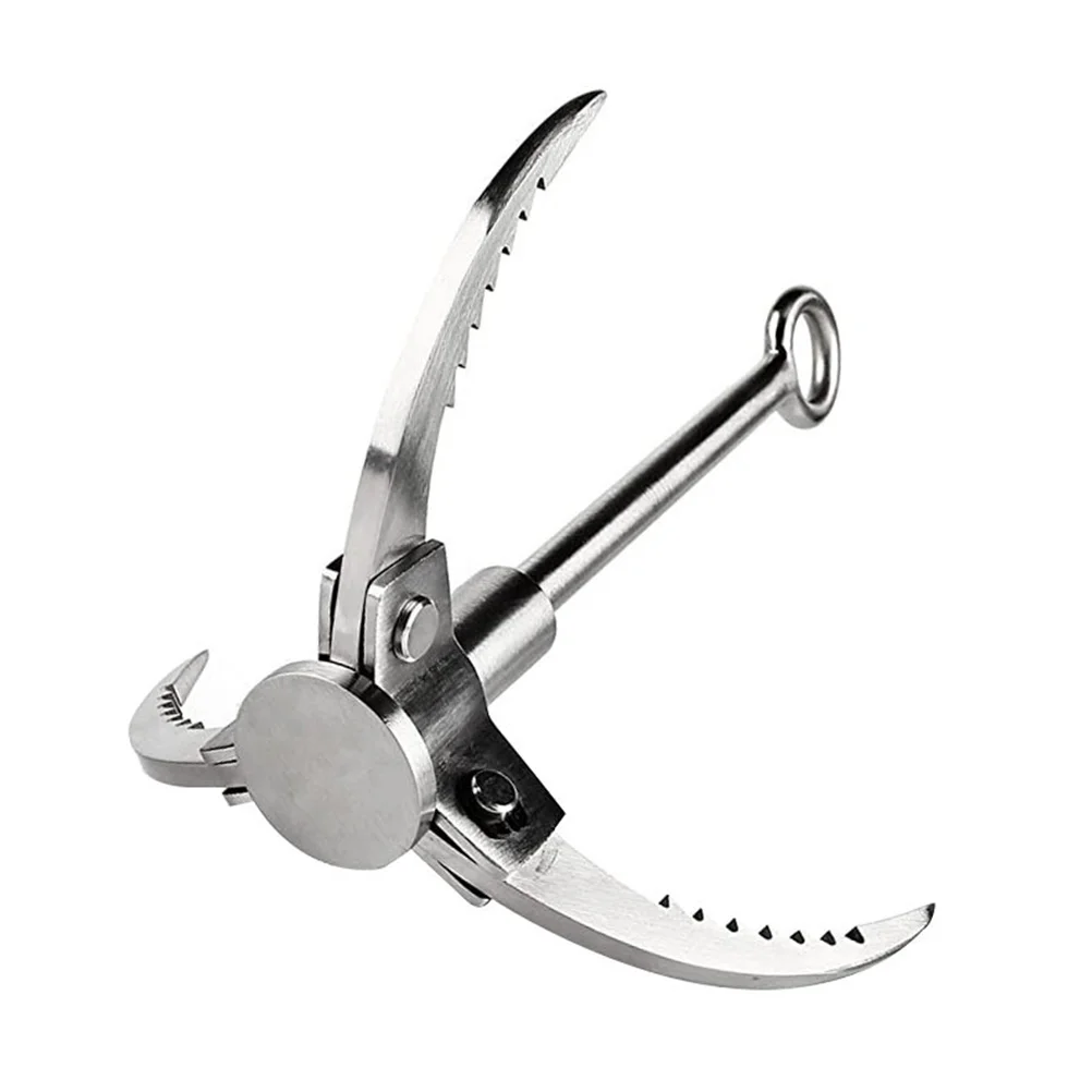 

Stainless Steel Hook Durable Grappling Tool for Grappling Hook Hiking Camping Survival Outdoor Claw