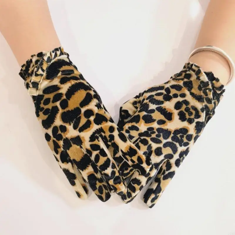 Rękawiczki unisex 270D z nadrukiem zwierzęcym Miękkie tekstylia poliestrowe Komfort podczas aktywności na świeżym powietrzu