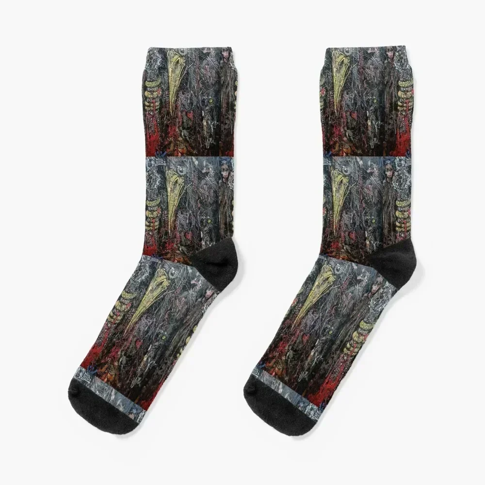 Ornithological elder with others Socks Antiskid soccer halloween cycling winter gifts Man Socks Women's