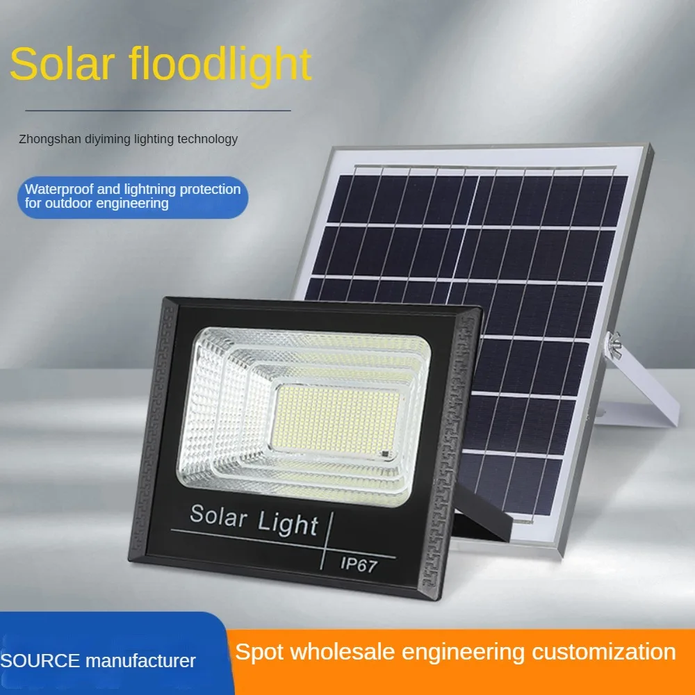 

Solar Outdoor Light with Remote Control, IP67 Waterproof Flood Wall Light ,Solar LED Street Lamp for Yard ,30W to 500W