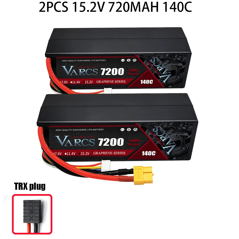 VARCS Lipo 3S 4S Lipo 14,8V 15,2V 11,1V 11,4V Batterie 6500mah 7000mah 8400mah 9200mah 10000mah 6200ma 5200mah XT90 EC5 RC Auto