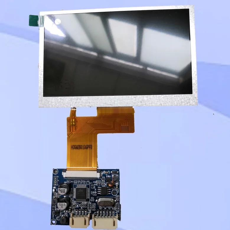 4.3inch 7inch Intercom Display Screen LCD Screen 4.3inch 7inch Driver Board AV Analog Signal Input