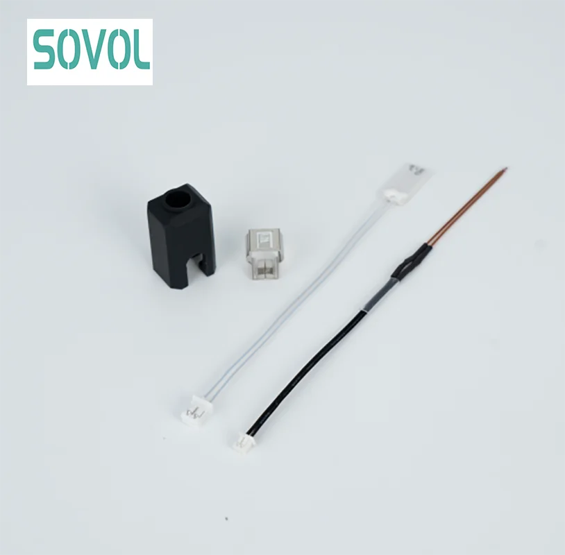Sovol Extruder Replacement Kit for SV08, Including Silicone Sleeves and Thermistors, Etc.