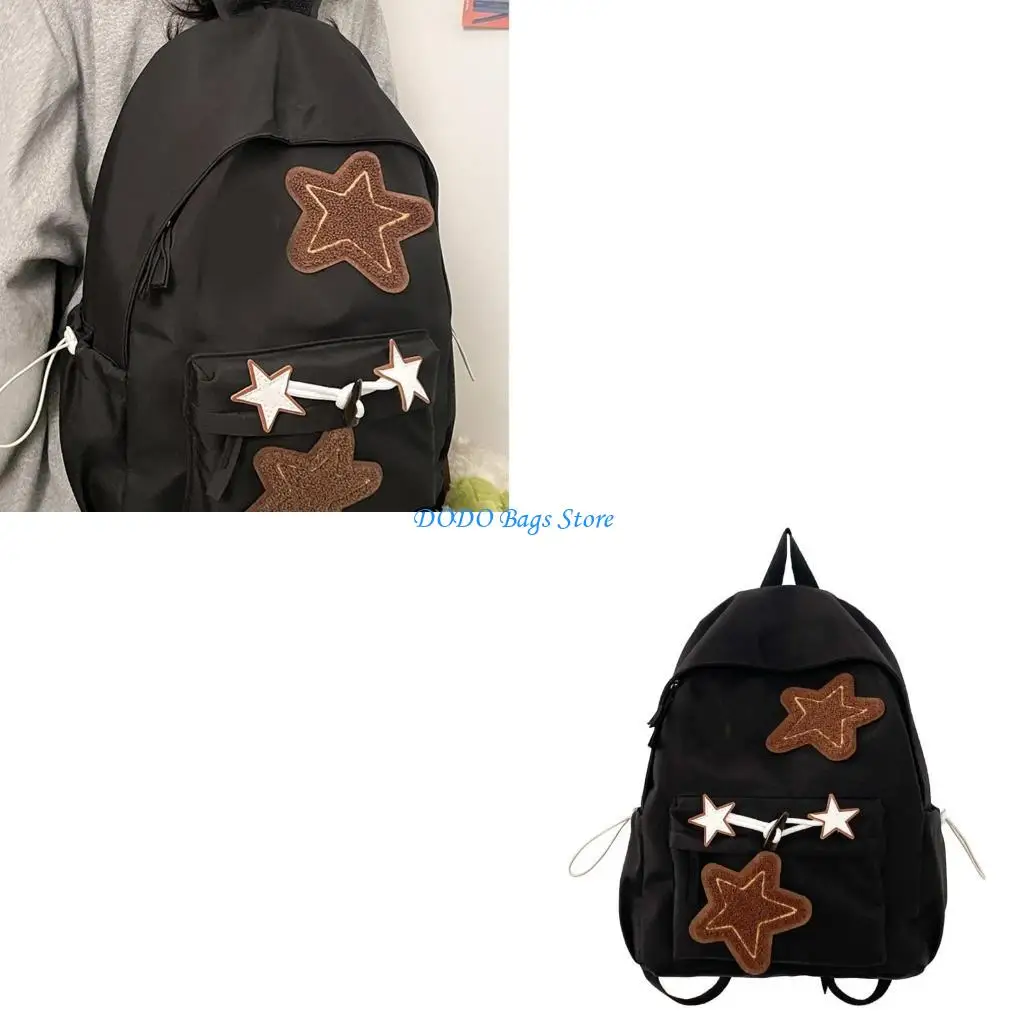 

Удобный рюкзак школьной сумки из нейлона для модных людей