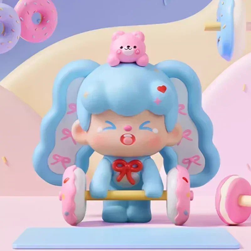 POP MART SUPERTUTU 'Happy Ing' Series Kawaii Anime Blind Box Action Figures - Surprise Mystery Dolls Collectible Gift for Girls
