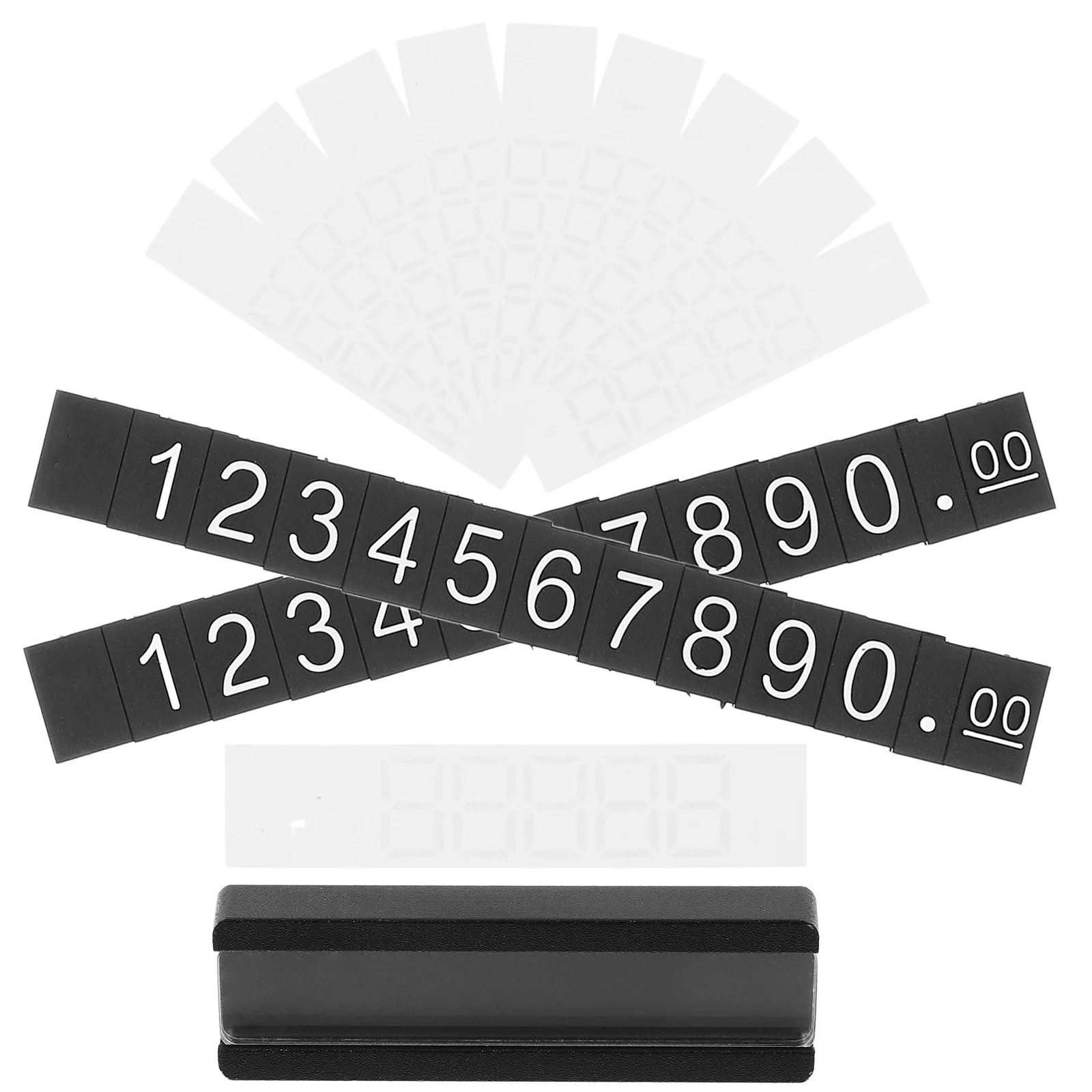 

1Set Price Display Cube Iron Small Adjustable Price Tags Stand for Retail Jewelry Pricing Retail Counter Rice Cubes