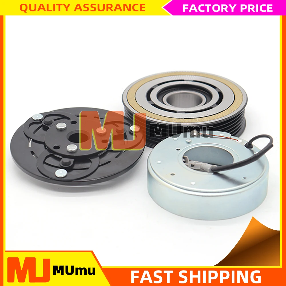 DKV10Z AC Compressor Clutch Parts Pulley Coil Hub For Subaru Forester XV Impreza 73111FJ000 73111FJ040 Z0014247B Z0014247A