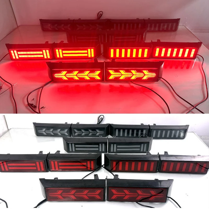 DECHO LED Rear Foglight For Chery Jetour Traveller T2 rear bumper foglight foglamp fog lamp Brake lights