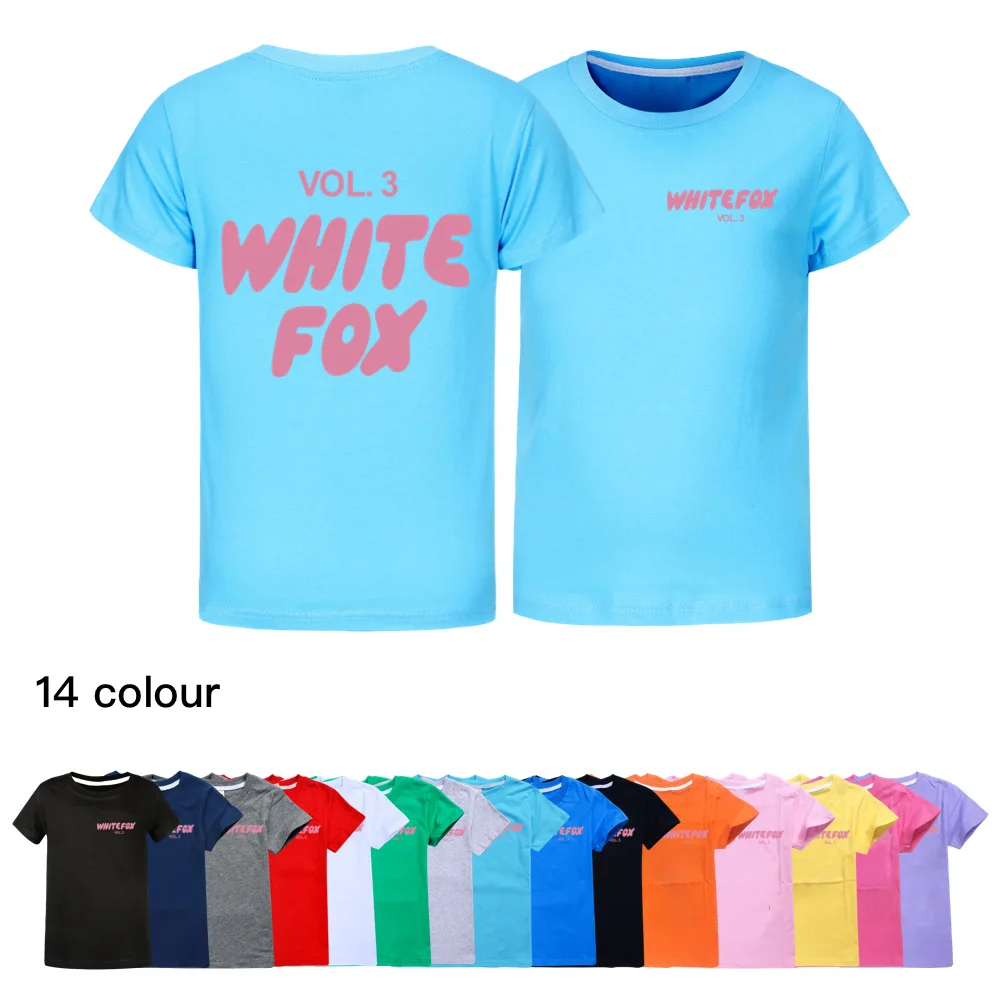 New Summer Kids Cosplay Cartoon vol.3 cotton Short Sleeve 3D Print T-shirt Children Casual Clothing Girls Sports Tops Tees2-15Y