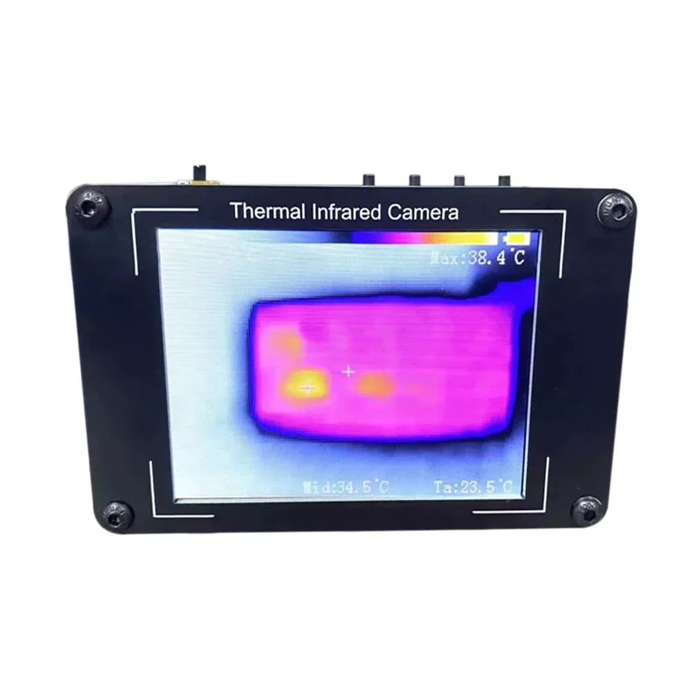 Battery Operated Thermal Imaging Device Thermometer Infrared Sensor Field Of View 55 *35 Image Storage 100 Files