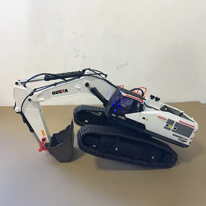 Huina 1592 1593 1594 1/14 Rc Excavator Dumper Truck Crawler Loader Alloy Engineering Vehicle Remote Control Toy Model Gift