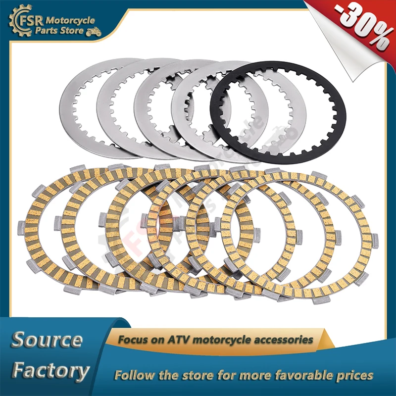 

CLUTCH FRICTION DISC & DRIVEN DISC Kit,Fits CFMOTO 400SR ENGINE 272MQ-F,P/N:0DMB-051220 0DMB-051207 0DMB-051210 0DMB-051205