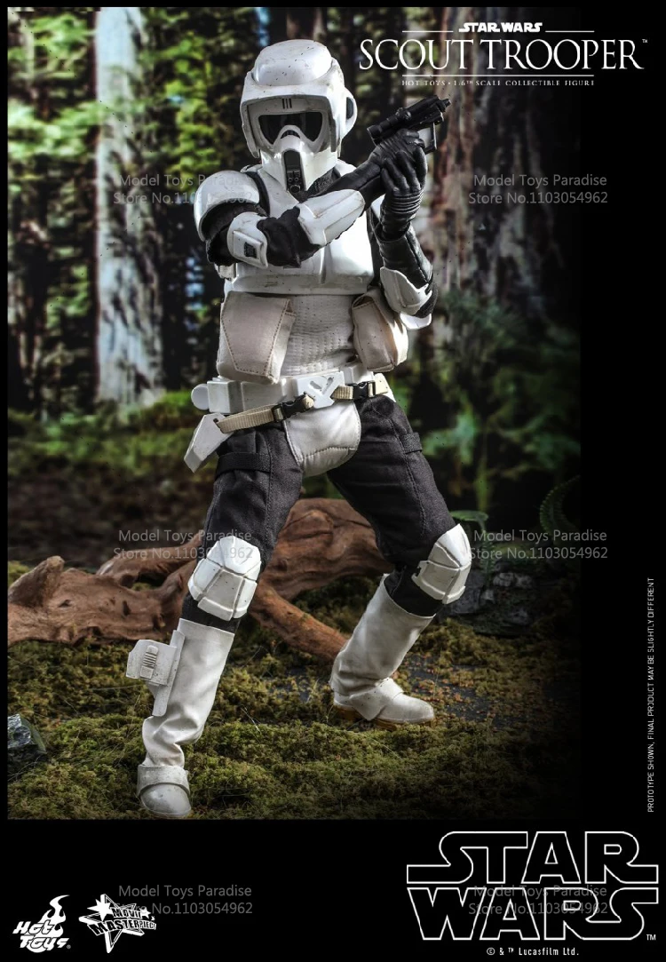 HotToys HT MMS611 1/6 Collectible Toys Scout Soldiers Star Wars: Episode VI - Return of the Jedi 12'' Action Figure Model Gifts