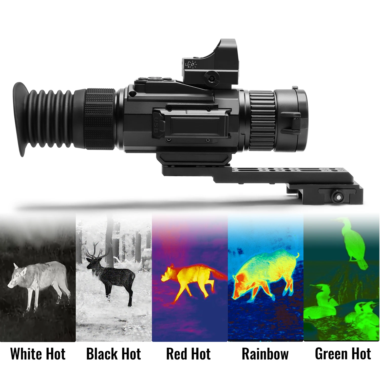 

TRV TRX335 Thermal Imaging Range for Hunting 384 * 288 Thermal Imaging Monocular Camera Thermal Imaging Sight with LRF PIP