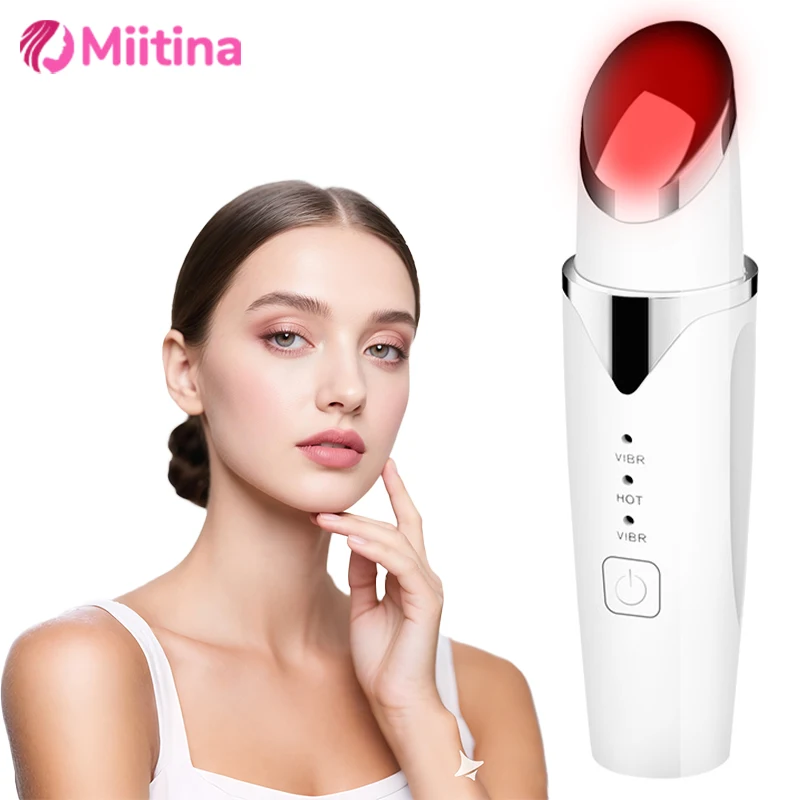 

Microcurrent Face Lifting Device EMS Red Light Facial Eye Neck Massager Skin Tightening Anti Wrinkle Hot Vibration Care Beauty