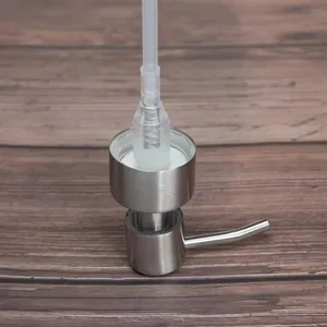Sıvı sabun pompası, 304 paslanmaz çelik, dağıtıcının başı, nozul, banyoda, mutfakta, köpükte, şampuanda, elde ve aksesuarlarda 8 benzeri en çok satan makine-no. 3