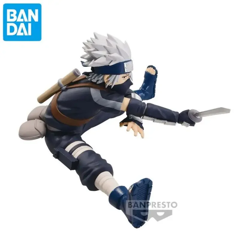 오리지널 브랜드 뉴 반다이 반프레스토 나루토 질풍전 진동의 별 우치하 오비토 하타케 카카시 애니메이션 액션 피규어 모델