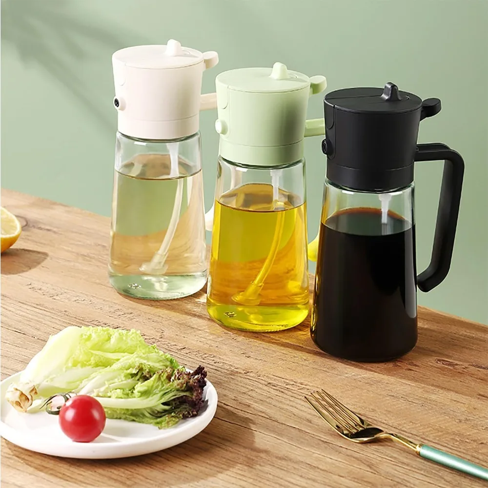 

Диспенсер для масла и распылитель масла 2 в 1, дозатор масла, распылитель для оливок, распылитель Mister для приготовления пищи, фритюрница, бутылка для оливок