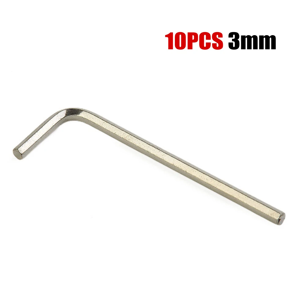 10pcs L-type Hex Wrench Hexagon Wrench Key Wrench Optional 1.5-6mm T-Socket Wrench Spanner Key Set Hand Tools