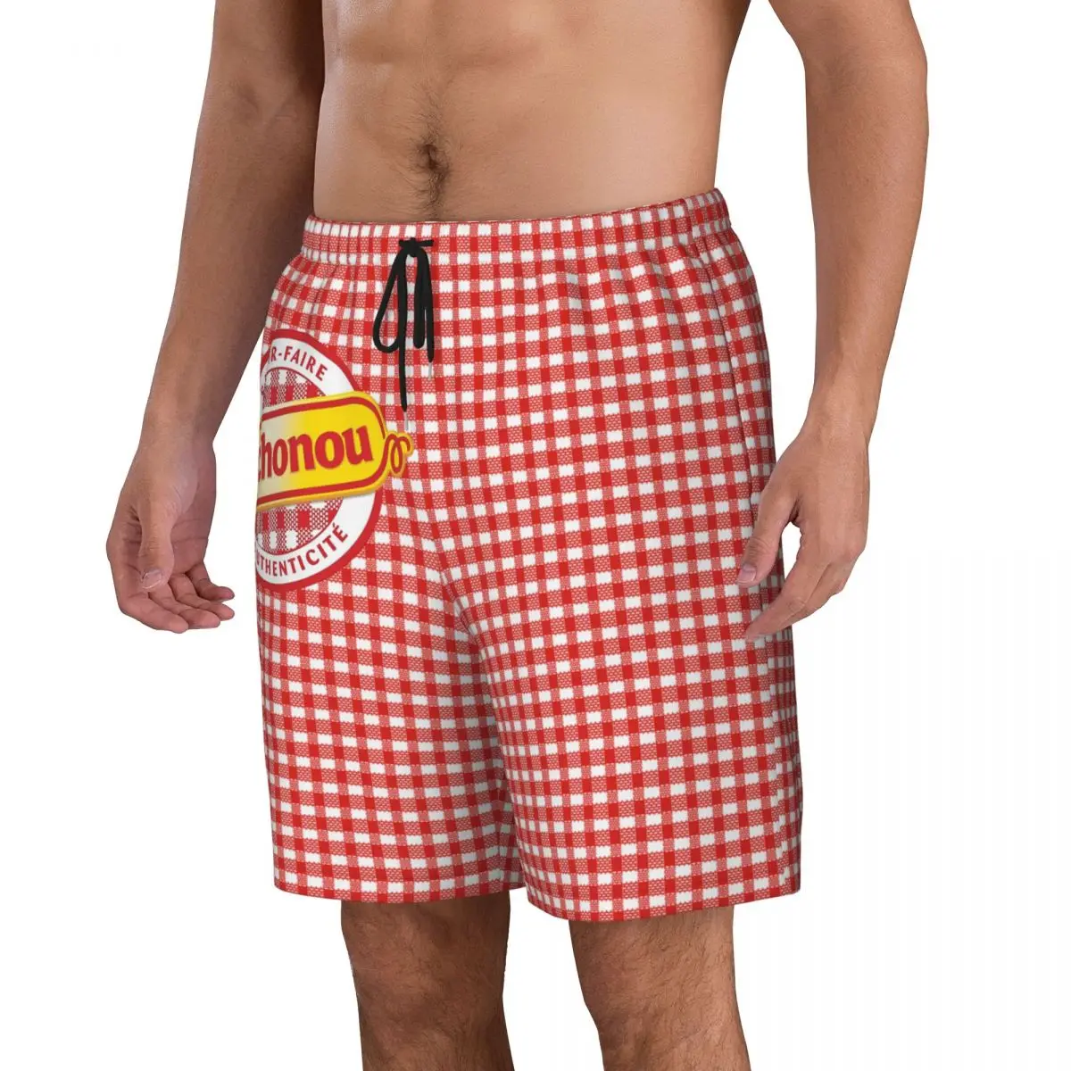 COCHONOU Man Swimwear Swim Shorts Trunks Beach Board Shorts Swimming Pants Swimsuits Mens Running Sports Surffing Shorts