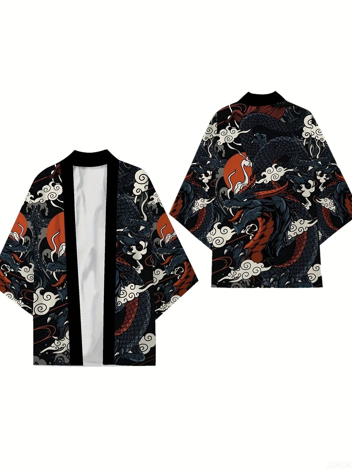 للجنسين كيمونو 3D ريترو طباعة طويلة الأعلى أزياء عارضة سترة يوكاتا الملابس اليابانية الشارع الشهير الملابس التقليدية