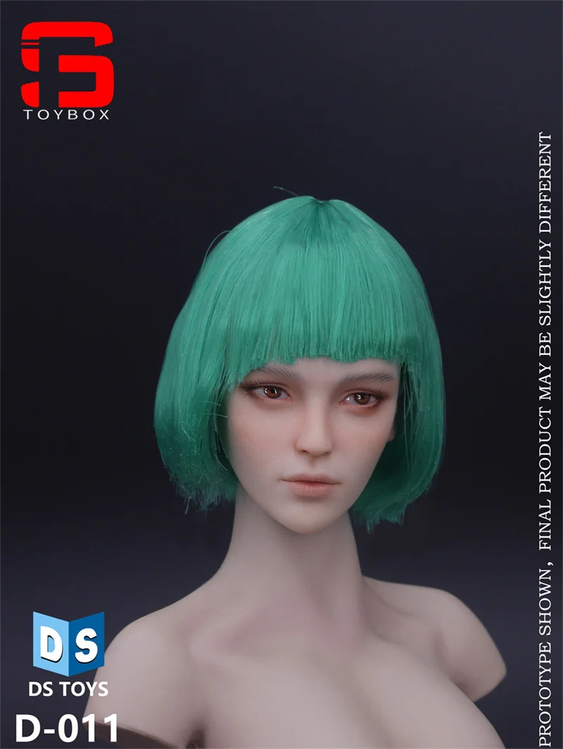 DS TOYS D-011 D-012 D-013 1/6 ヨーロッパ女性ヘッドスカルプト彫刻モデルフィット 12 ''兵士白い肌アクションフィギュアボディ