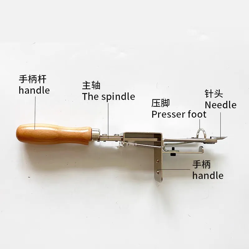 카펫 터프팅 건 파킹 자수 바늘, 터프팅 러그 루프 파일, 핸드 터프팅 도구