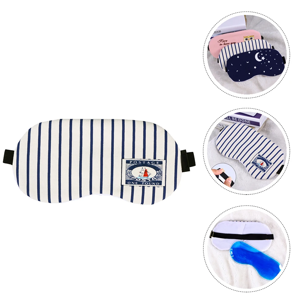

2Pcs 3D Eye Patch Cotton Sleeping Travel Eyecover Mask Adjustable Eyeshade Restful Sleep