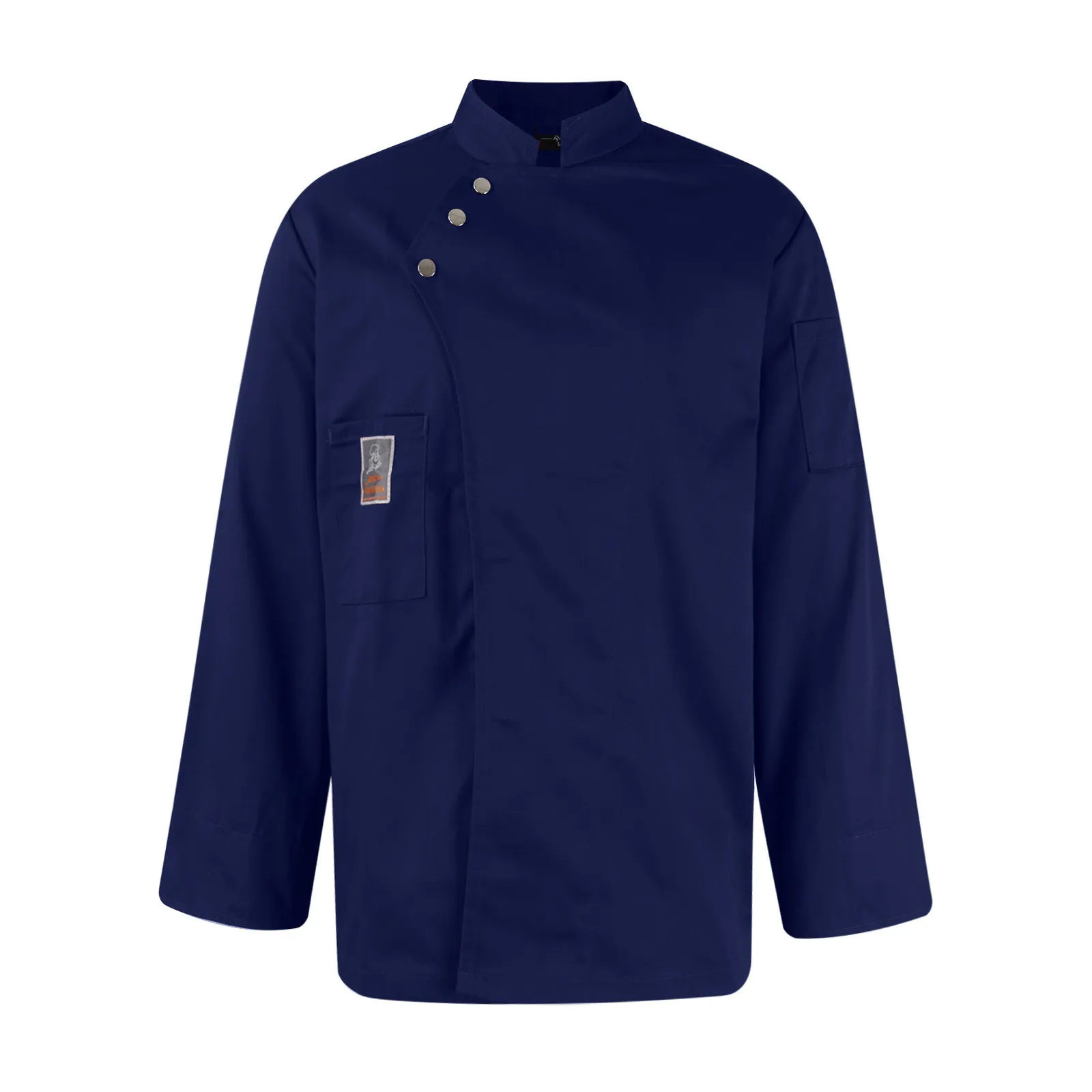 Restaurant Chef Jacke lange Kurzarm Hotel Cafe Küche Arbeit tragen Bäckerei Koch Koch Mantel Tops Fast Food Chef Uniform Männer