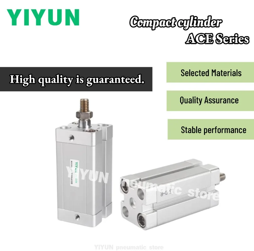 

ACE50 ACE63X5SB/ACE63X10SB/ACE63X15SB/X20X25X30X35X40X45X50X55X60X70X75X80X90X100SB YIYUN Тонкий цилиндр серии ACE