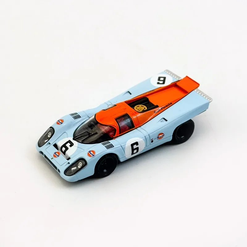 

SPARKY Литая под давлением модель автомобиля Porsche из сплава в масштабе 1/64 Porsche # Гоночный автомобиль Le Mans 917, игровые транспортные средства Gulf, игрушки для мальчиков, оригинальная коробка