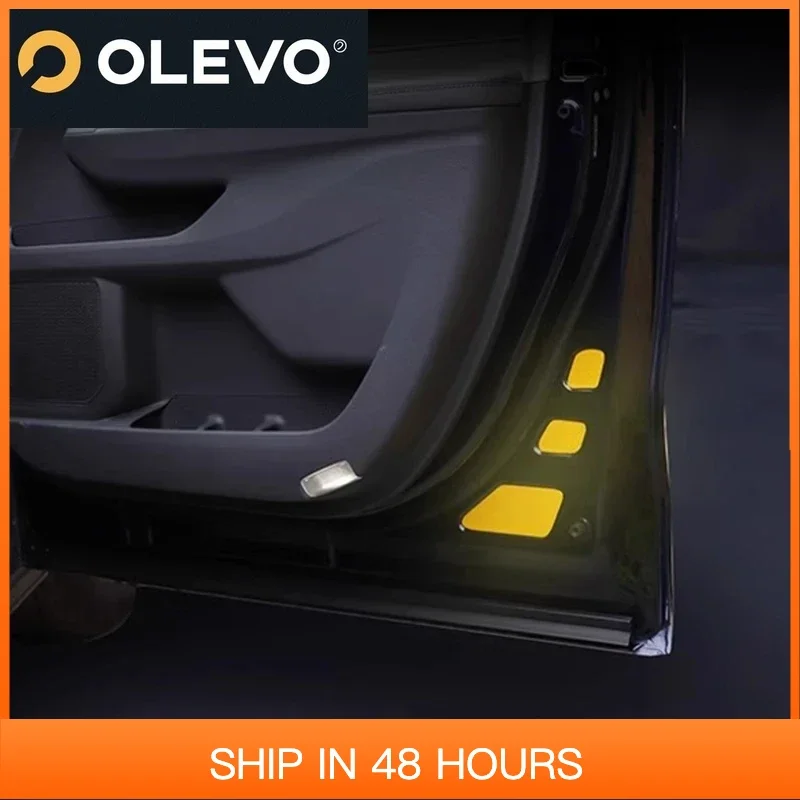 

Новинка для Toyota Sienna Granvia, светоотражающая наклейка на дверь, предупреждающая наклейка на дверь, персонализированная светоотражающая наклейка для тела, украшение Inter