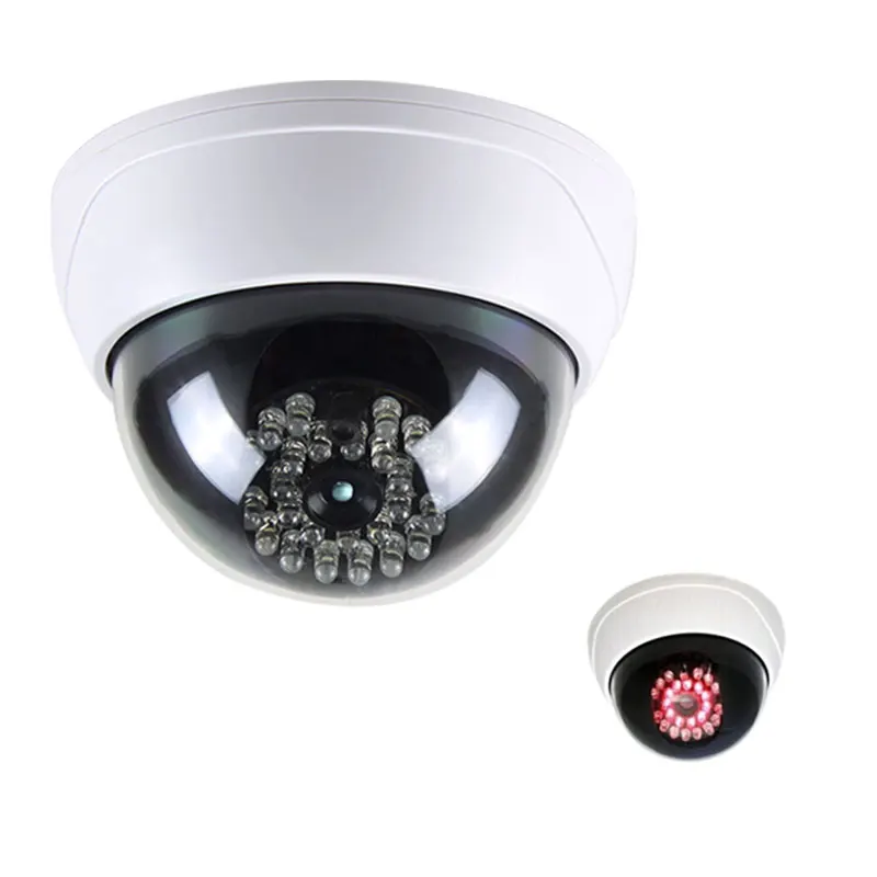 EZHEN Fake Camera Outdoor House Street Surveillance Simulation Cameras Dummy Video Surveillance Infrared Fake Camera Outside