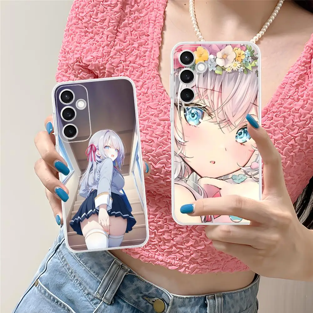 

Roshidere Alya Phone Case for Samsung Galaxy S25 S24 S23 S22 S21Plus FE Ultra Soft TPU Clear Shockproof Cover
