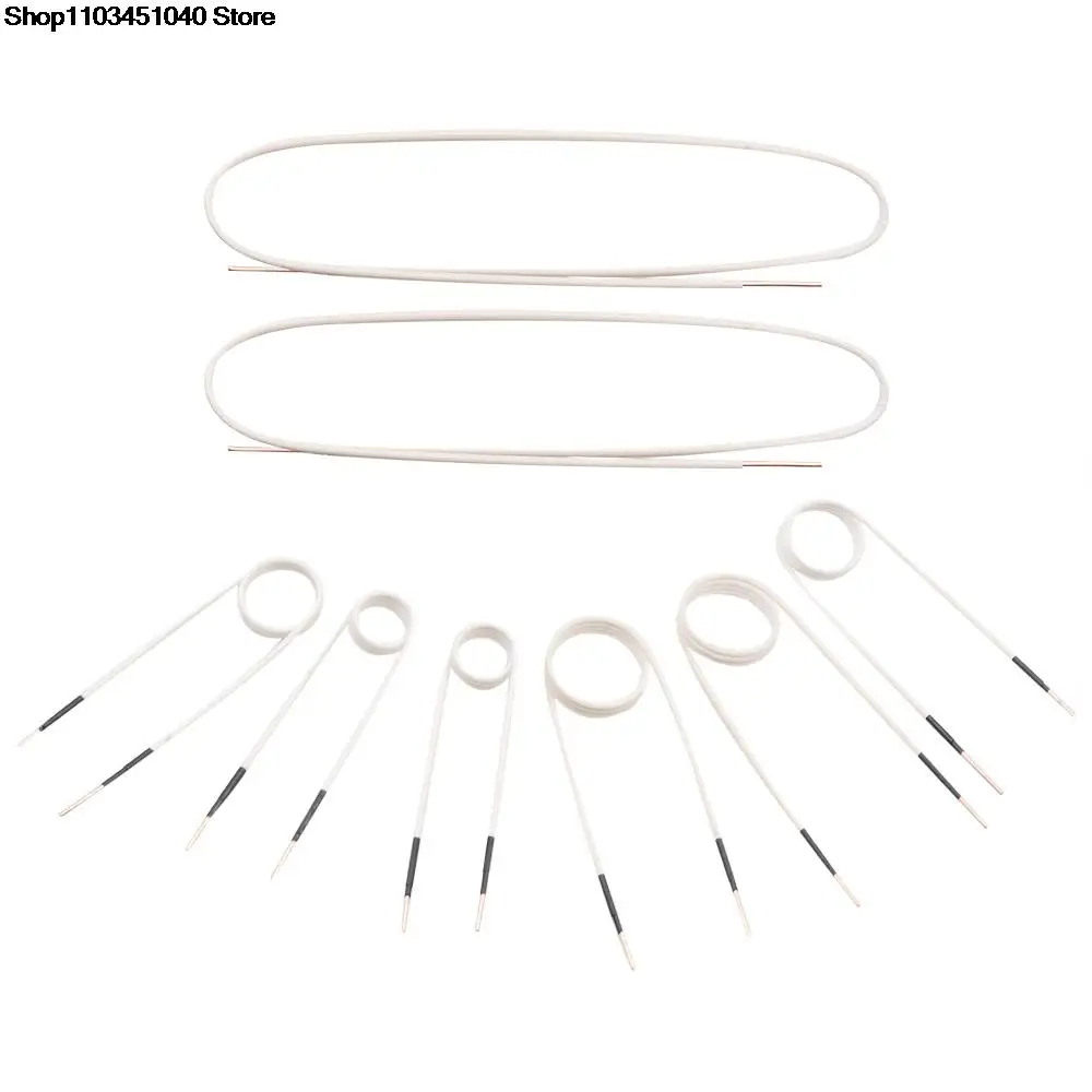 New 8Pcs Mini Magnetic Heater DIY Coils Coil Ductor Magnetic Heater Kit Flameless Heat Accessories
