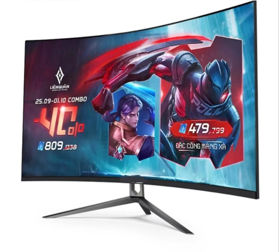 32-inch curved ultra-wide E-LED gaming monitor with 21:9 aspect ratio, immersive 2560x1440 resolution, and 170Hz refresh rate