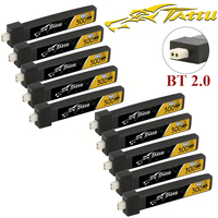 Tattu BT2.0 300mAh 1S 75C 3.8V LiPo Battery For Betafpv Air65 Meteor65 Pro O4 Quadcopter RC Helicopter FPV Racing Drone Parts