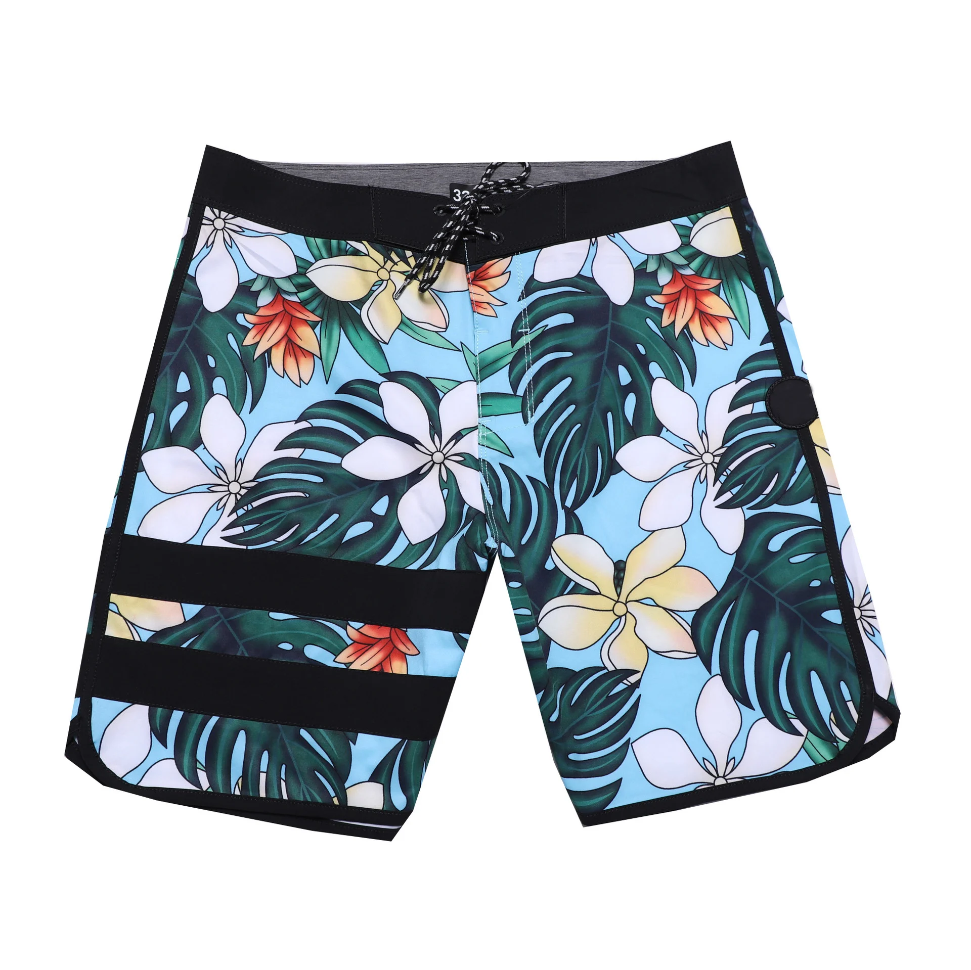 Summer New Waterproof Beach Shorts Men Phantom Bermuda Board Shorts Swim Quick Dry Casual Diving Surfwear Plus Swimwear 2024 Aug